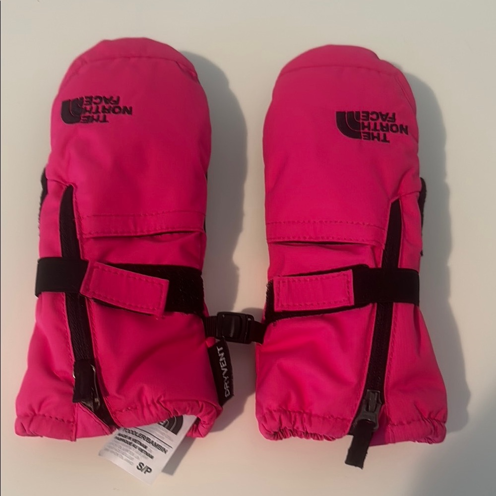The North Face Fuchsia Mittens